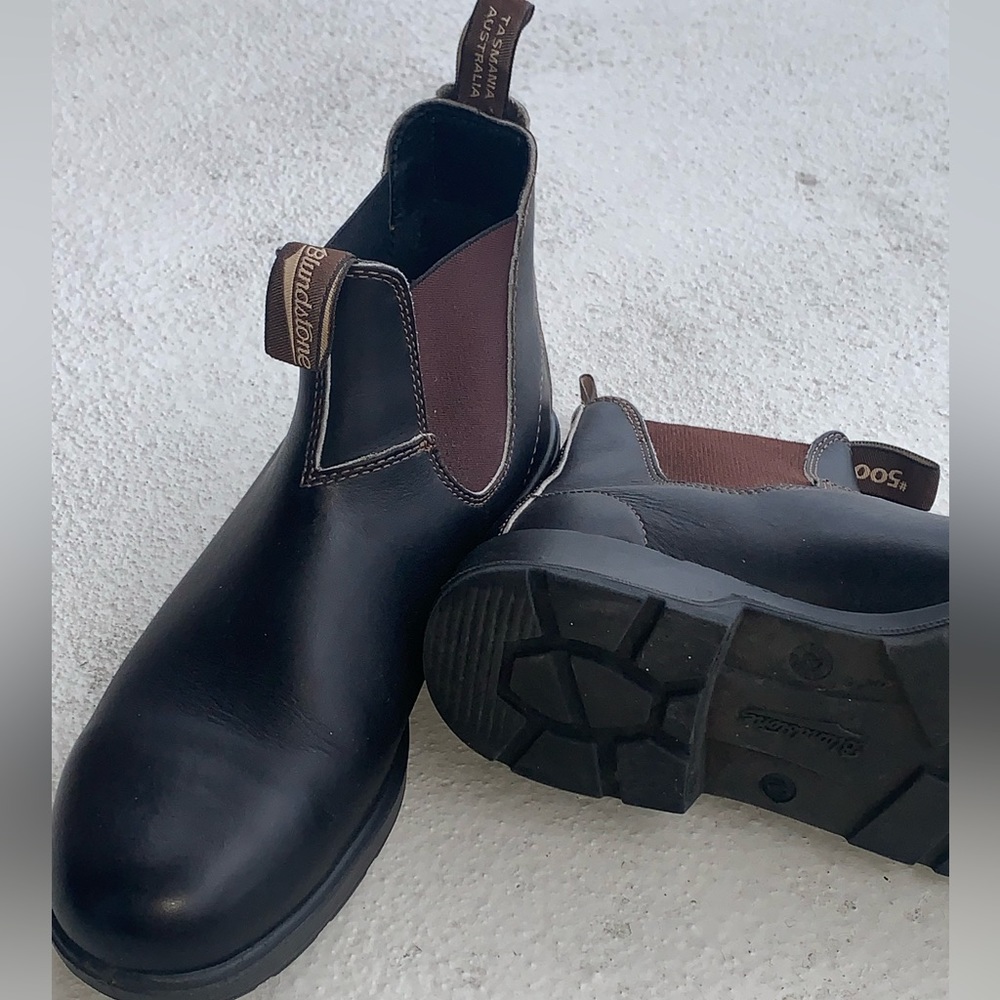 Men’s US 11 Blundstone Originals #500 Chelsea Boots in Stout Brown